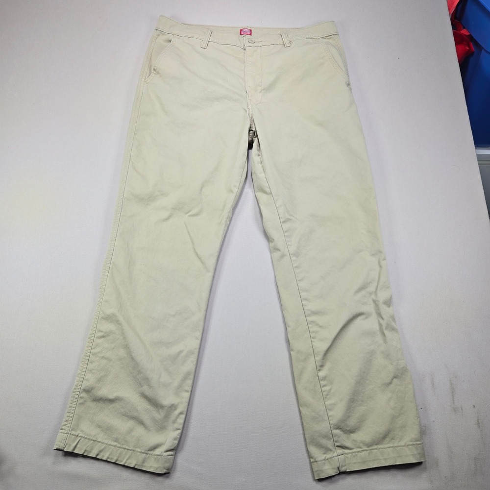 Levi's XX Chino Relaxed Straight Stretch Twill Khaki Pants Mens 36x32